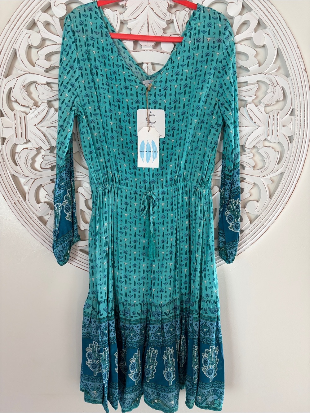 HOUSE of SKYE Viscose Midi Dress